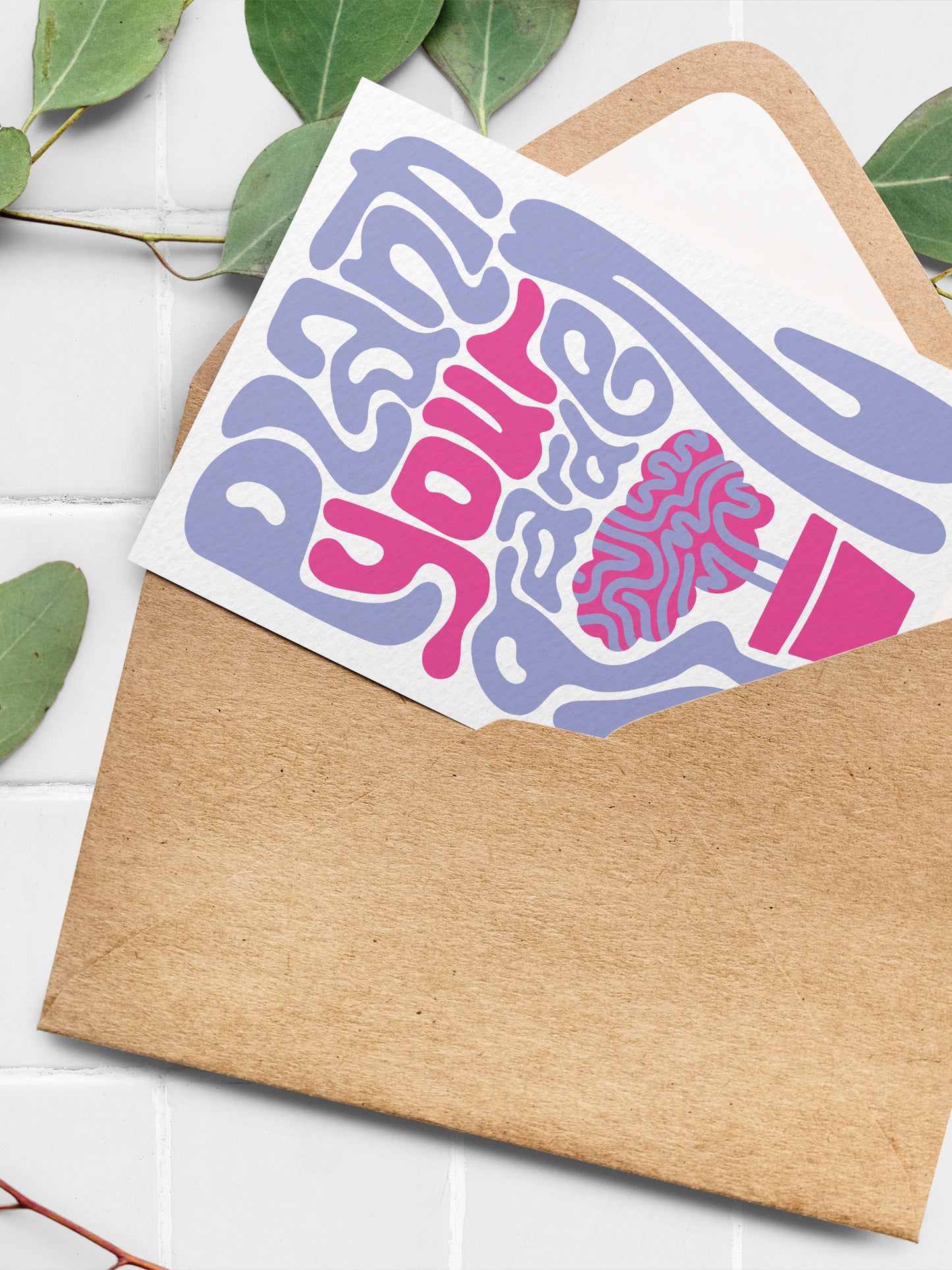 Postkarte „plant your garden“ – A6 Kunstdruck Illustration, Grußkarte, Geschenkidee, feelgoodcartel Design