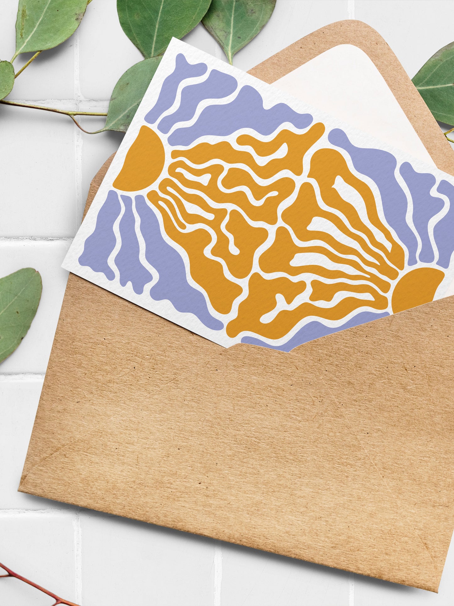 Postkarte „feelin good“ – A6 Kunstdruck Illustration, Grußkarte, Geschenkidee, feelgoodcartel Design