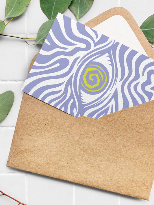 Postkarte „see da wrld“ – A6 Kunstdruck Illustration, Grußkarte, Geschenkidee, feelgoodcartel Design