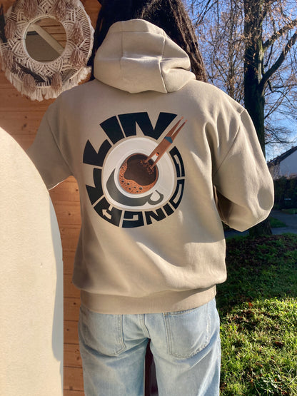 Kapuzenpullover „all in“ – Unisex, vegan, Illustration Hoodie