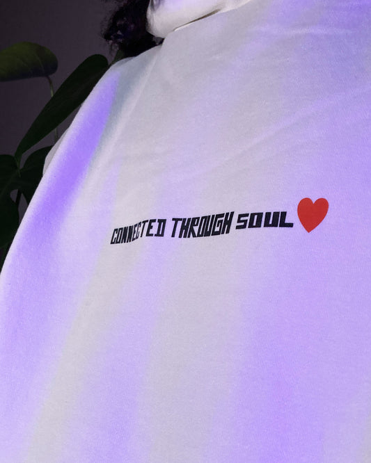 Kapuzenpullover „connected“ – Unisex, vegan, Illustration Hoodie