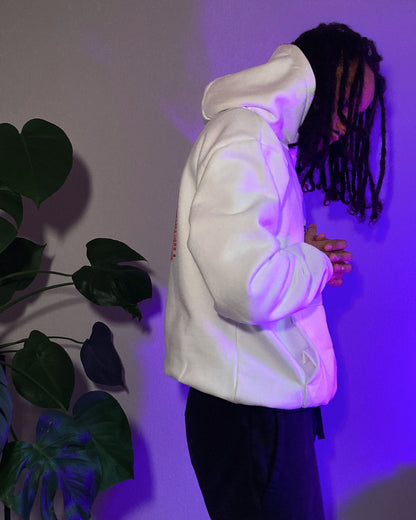 Kapuzenpullover „connected“ – Unisex, vegan, Illustration Hoodie