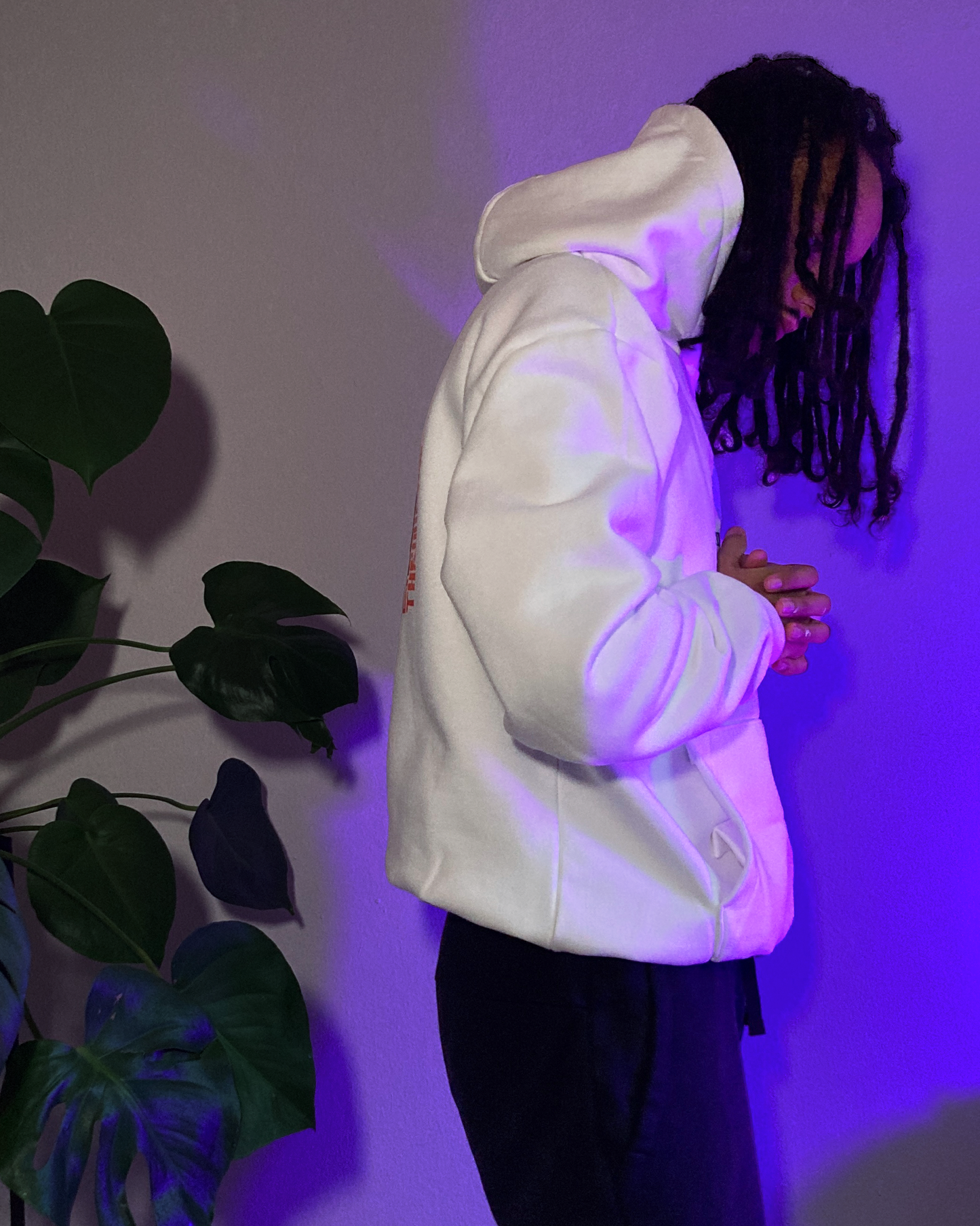 Kapuzenpullover „connected“ – Unisex, vegan, Illustration Hoodie