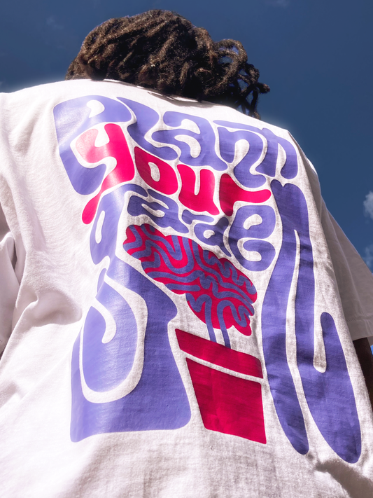 T-Shirt „plant your garden“ – Unisex, 100% Bio-Baumwolle, vegan, Illustration Shirt